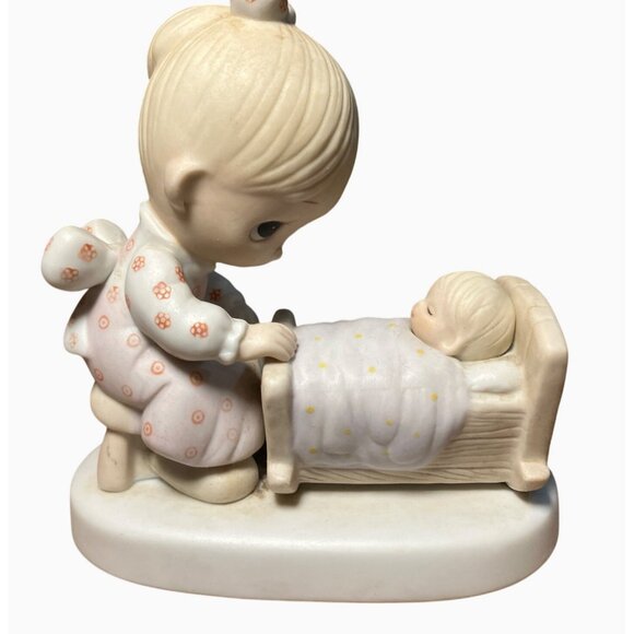 Prements Figurine "The Hand That Rocks The Future" 1979 Collectible - Picture 1 of 13